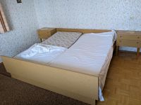 Doppelbett mit Matratzen und Nachttischen oder komplettes Schlafz Baden-Württemberg - Langenargen Vorschau