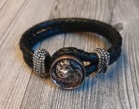 Lederarmband Armband Damen, schwarz, unbenutzt Baden-Württemberg - Eggenstein-Leopoldshafen Vorschau