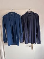 2 Business Hemden 40 Slim fit, M Herren blau schwarz wie Olymp Nürnberg (Mittelfr) - Südstadt Vorschau