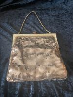 Abendtasche, Vintage, Gold-Metall-Pailletten Düsseldorf - Bilk Vorschau