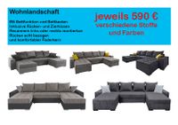 Sofa Couch Wohnlandschaft U Form Bettfunktion-Bettkasten, Federke Bremen - Huchting Vorschau