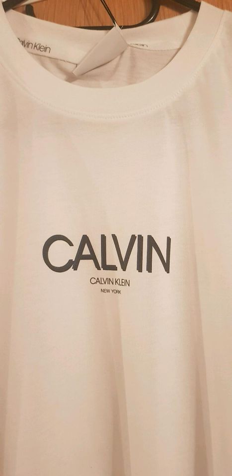 Calvin Klein T-Shirt Hemd Gr L in Penig