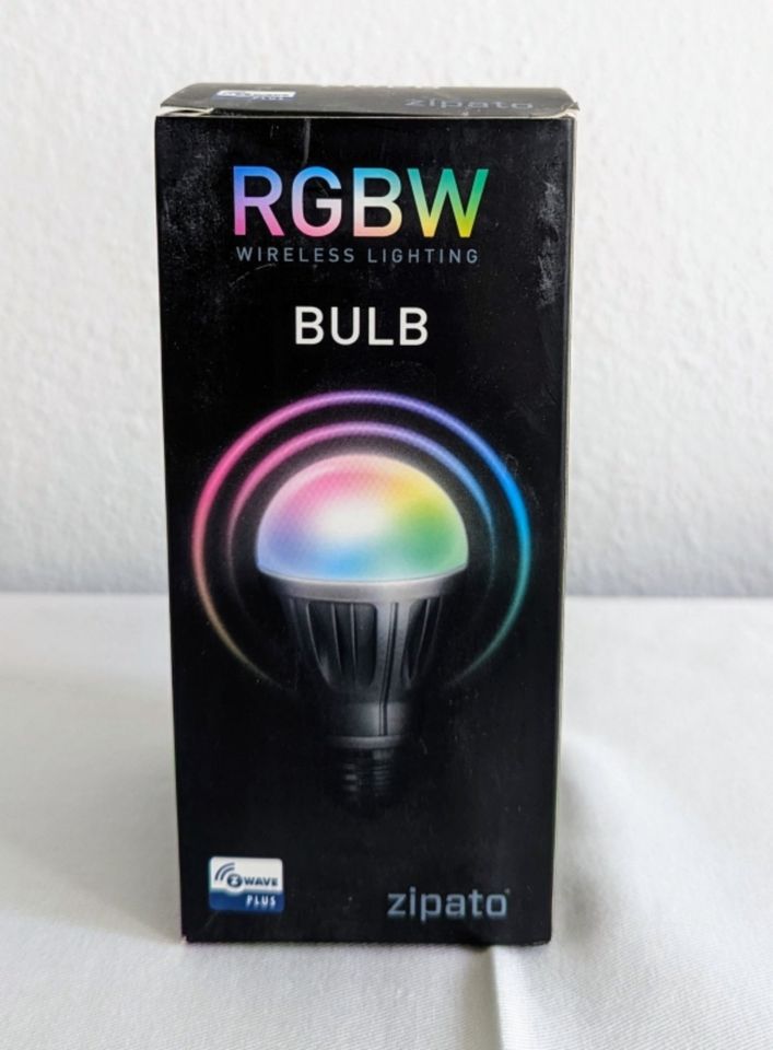 Zipato RGBW Bulp, LED-Lampe, E27, Zwave Plus, Android, iOS, neu in München