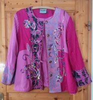 Indigo moon Patchwork Jacke Blazer Pink bunt Gr. 48 Bayern - Bad Grönenbach Vorschau