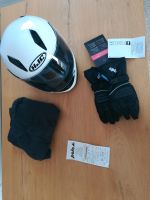 Mopedhelm HJC Größe M Mopedhandschuhe DXR Größe XXS *Neu* Thüringen - Mühlhausen Vorschau