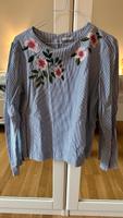Gestreifte Bluse mit Blumenmuster von edc Gr. 36/S Dresden - Striesen-Ost Vorschau