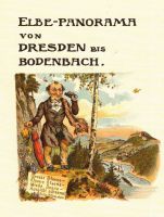 Elbe Panorama Dresden bis Bodenbach als Karte Leporello Sachsen Sachsen-Anhalt - Halle Vorschau