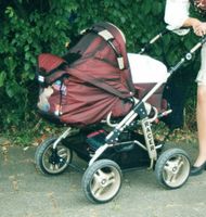 Kinderwagen von Hartan in bordeaux, umbaubar in Sportwagen Nordrhein-Westfalen - Krefeld Vorschau