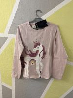 Langarmshirt Einhorn  Unicorn Blue Seven Gr. 122 Saarland - Neunkirchen Vorschau