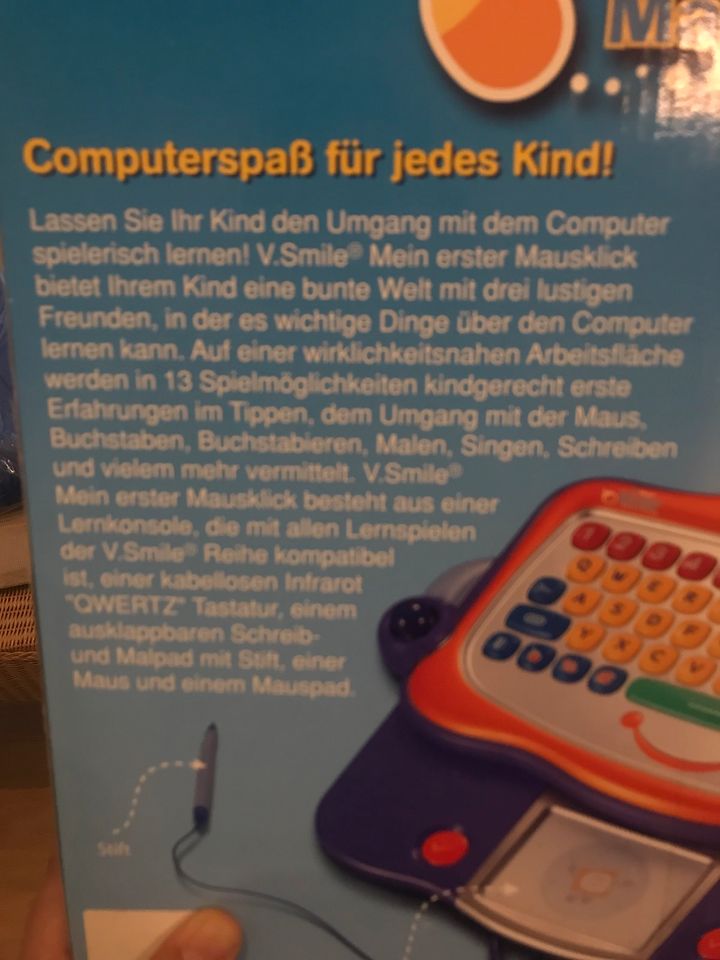 Vtech-Mein erster Mausklick-Computer-Tastatur + Lerntanzmatte in Berlin