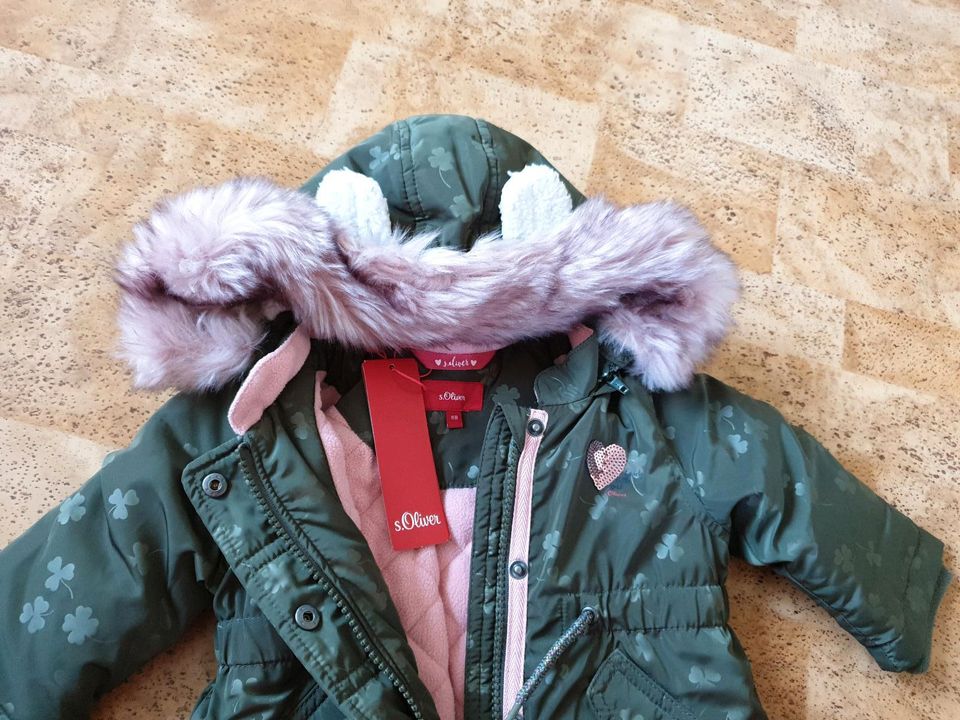 NEU mit Etikett - S.Oliver Mädchen Winterjacke Gr. 68 oliv rosa in Bayern -  Neukirchen vorm Wald | Babykleidung Größe 68 kaufen | eBay Kleinanzeigen  ist jetzt Kleinanzeigen