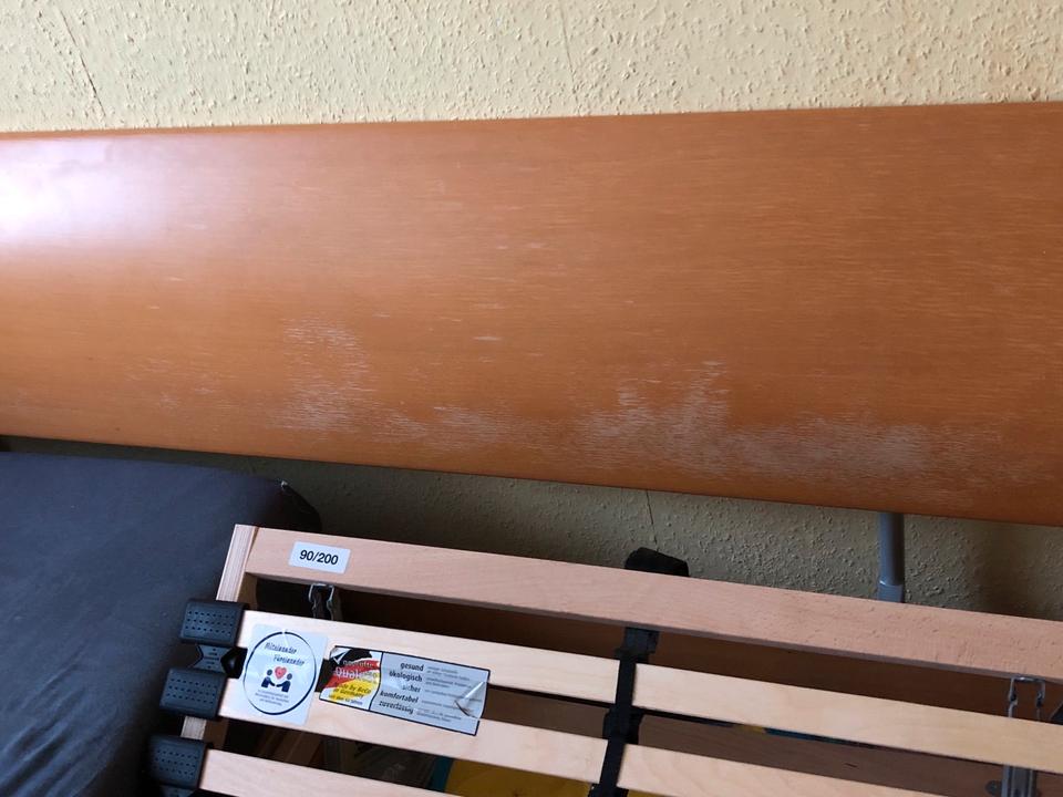 Hülsta- Doppelbett ,1XNachtschrank/ Helles   Buchen Holz in Hamburg