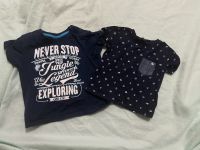 2 Jungen Shirts dunkel blau Anker Set 92 Takko mini Rebel Essen - Essen-Katernberg Vorschau