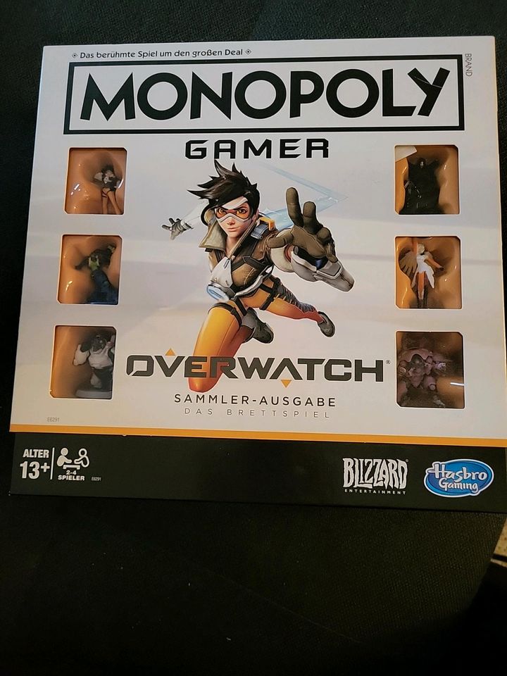 Monopoly Gamer, Overwatch Edition, Vollständig, Wie Neu! in Emmerich am Rhein