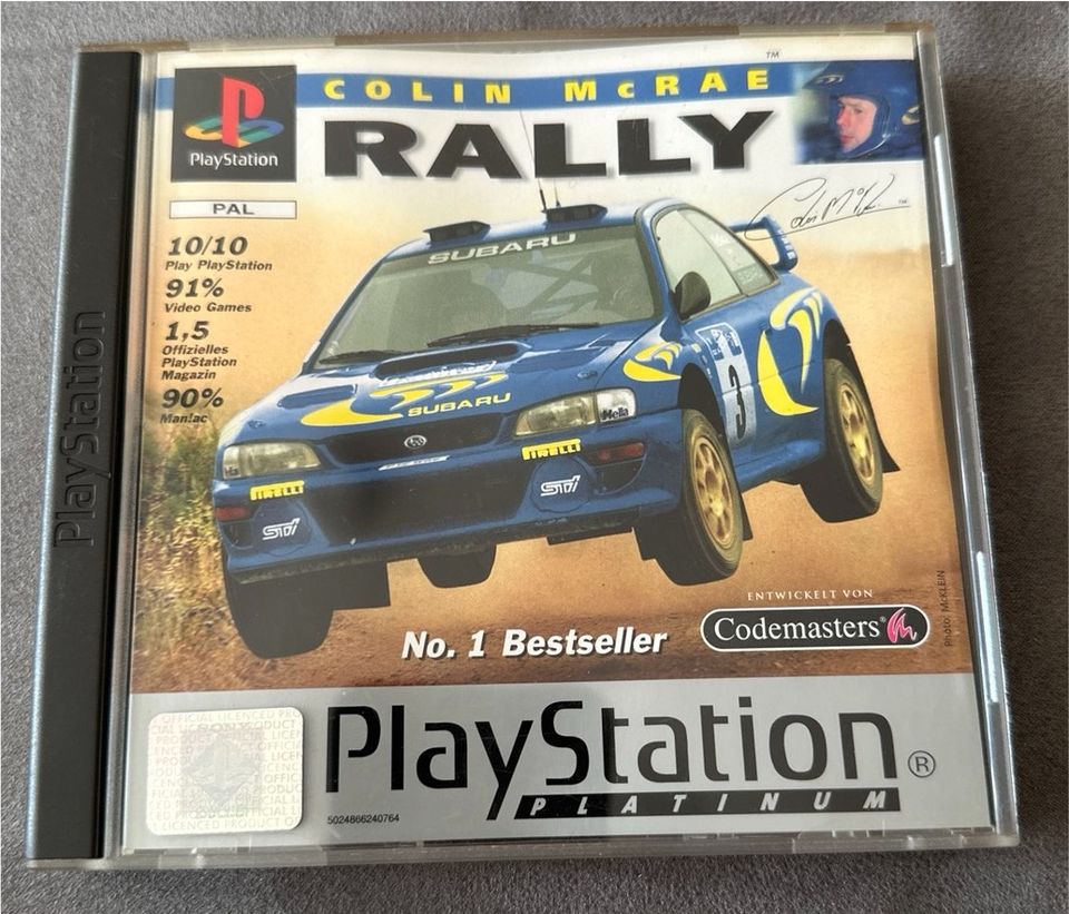 Colin McGae Rally ( PAL ) für PlayStation 1 in Bochum