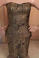 Kleid Stretchkleid Amisu XS gold Bayern - Niederwinkling Vorschau