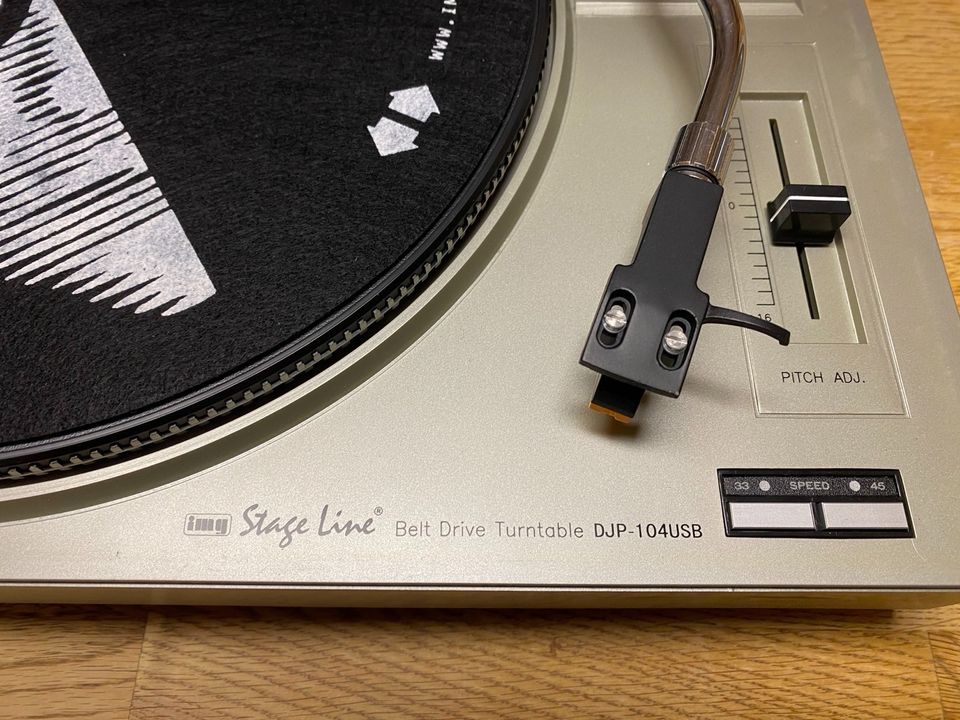IMG STAGELINE DJP-104USB DJ- und HiFi-Plattenspieler inkl.USB in  Rheinland-Pfalz - Weisenheim am Berg | Weitere Audio & Hifi Komponenten  gebraucht kaufen | eBay Kleinanzeigen ist jetzt Kleinanzeigen