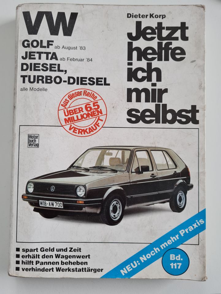 Jetzt helfe ich mir selbst Golf, Jetta, Diesel, Turbo-Diesel in Allmersbach