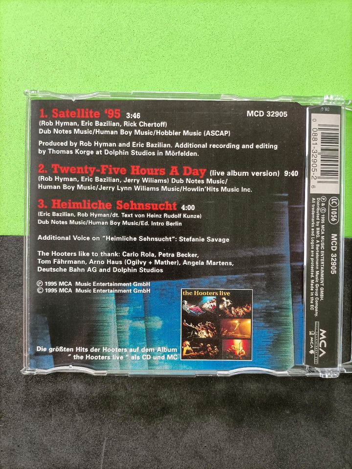 The Hooters – Satellite (1995) Maxi CD POP Rock in Reinbek