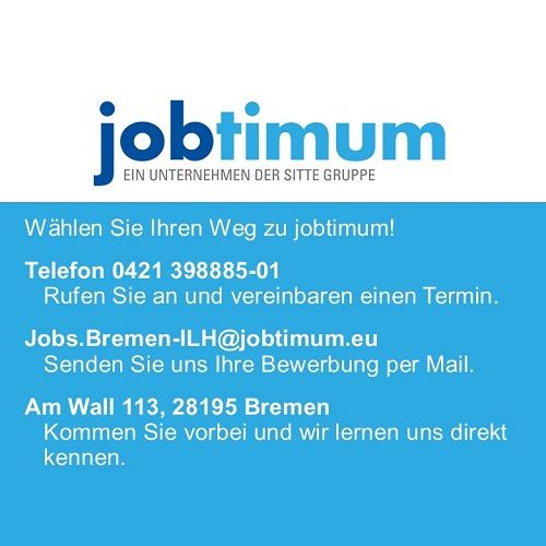 Betriebsschlosser (m/w/d) ab EUR 19,00 Stundenlohn in Gröpelingen in Bremen