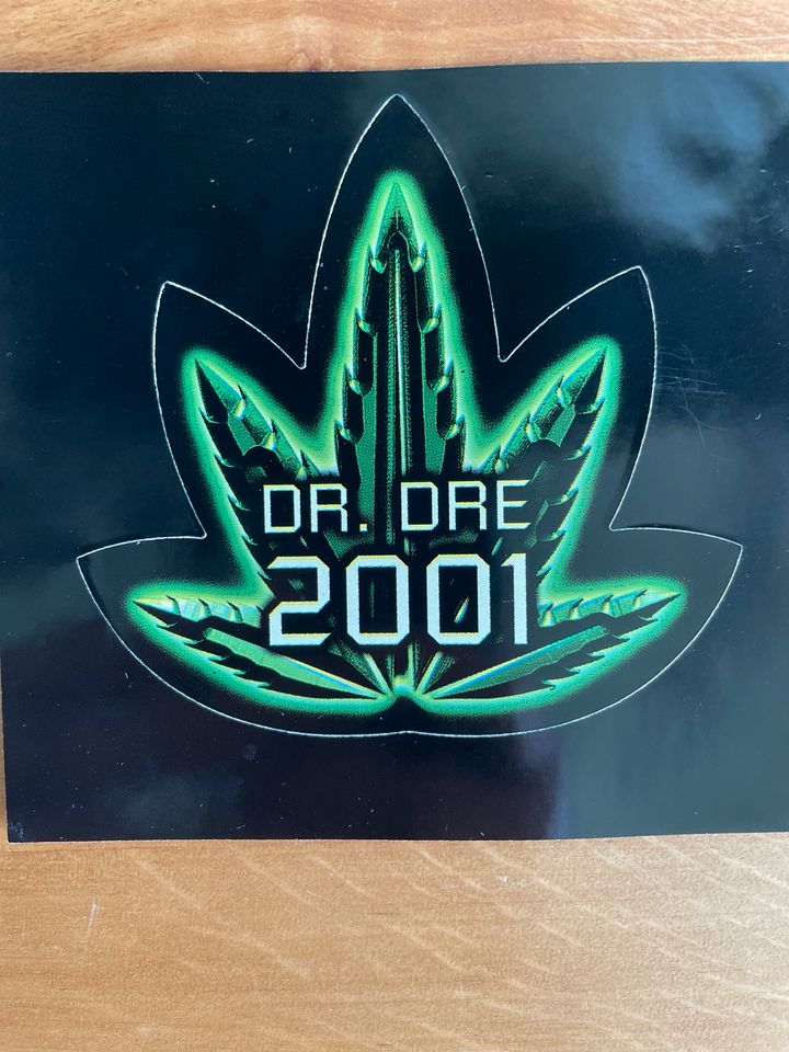 Dr. Dre 2001 Sticker L/B 10,3/10,9 cm HipHop in Celle