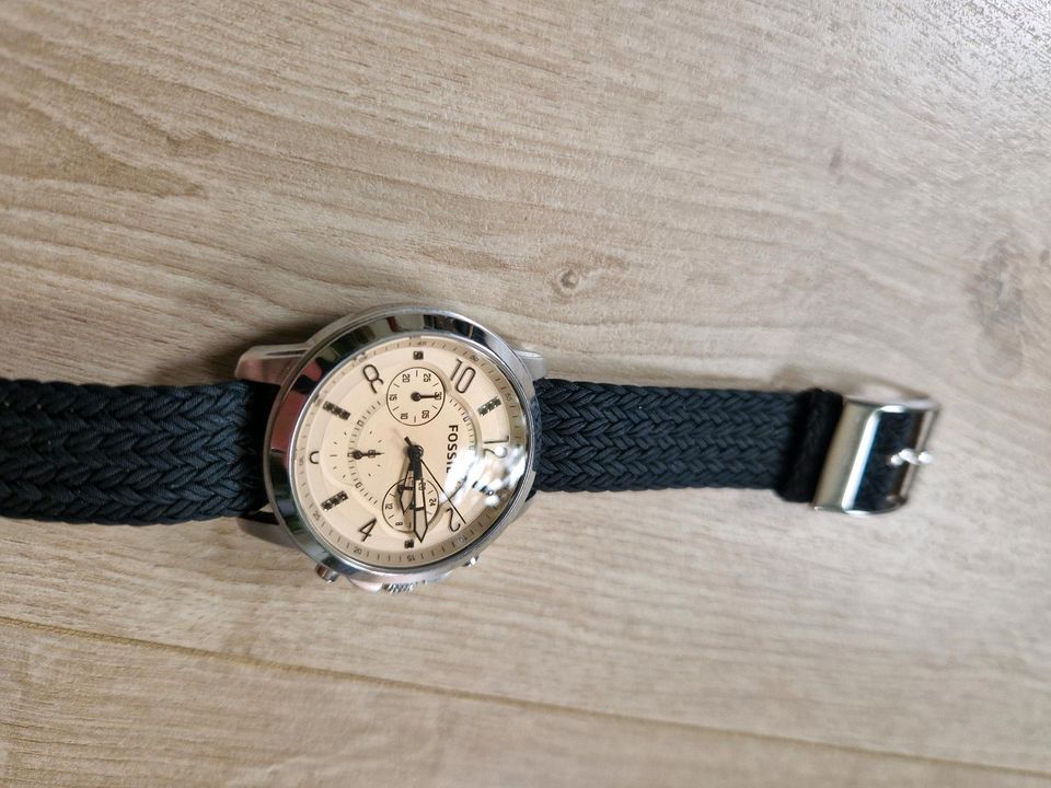 Fossil Uhr braun Silber Damen mit Armband in Norderstedt