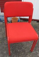 4 Stühle in Rot - stapelbar! Bayern - Kahl am Main Vorschau