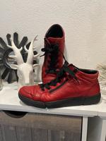 Ara Gabor Damen Schuhe Gr.7,5 (41) echt Leder rot High soft Bayern - Bürgstadt Vorschau