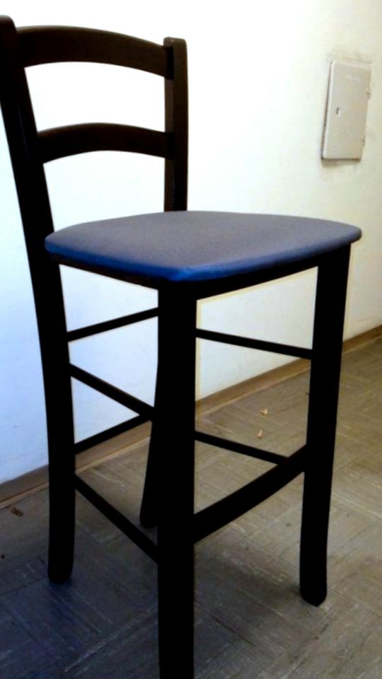 Zwei Schwarze Barhocker Stühle. Vened in Mannheim
