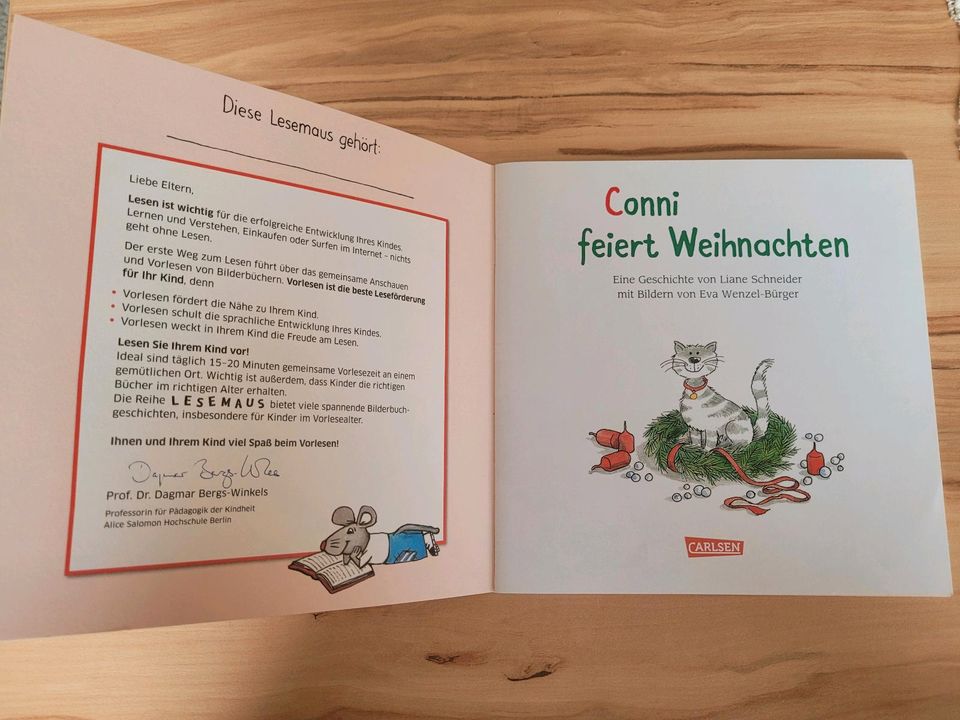Buch Lesemaus * Conni feiert Weihnachten in Lahnstein