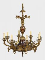 Außergewöhnliche Biedermeier Lampe / Empire Lampe Kronleuchter Bayern - Würzburg Vorschau