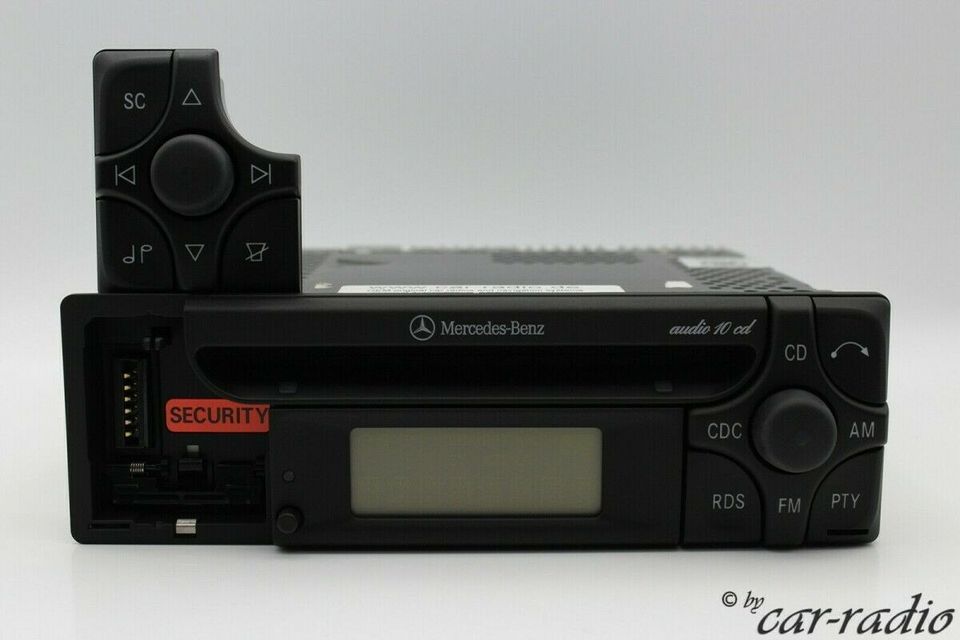 Original Mercedes Audio 10 CD MF2199 CD-R W202 Radio C-Klasse RDS in Gütersloh