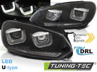 Tuning-Tec LED Tagfahrlicht Scheinwerfer für VW Golf 6 08-12 schw Nordrhein-Westfalen - Viersen Vorschau