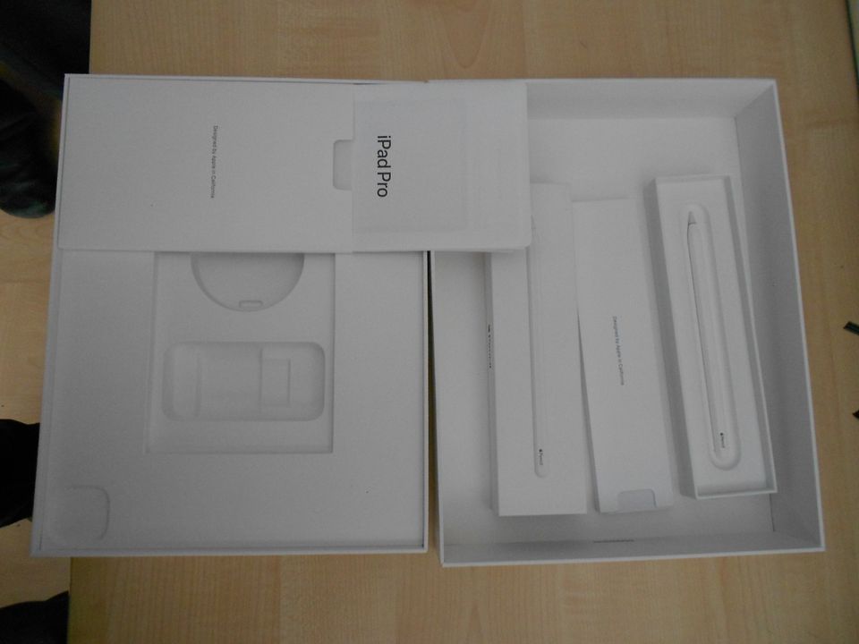 IPad 12,9 Zoll, 256 GB, WiFi, Spacegrau 4 Generation und Applepen in Soest