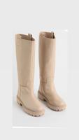 Stiefel Leder 37 Niedersachsen - Moormerland Vorschau