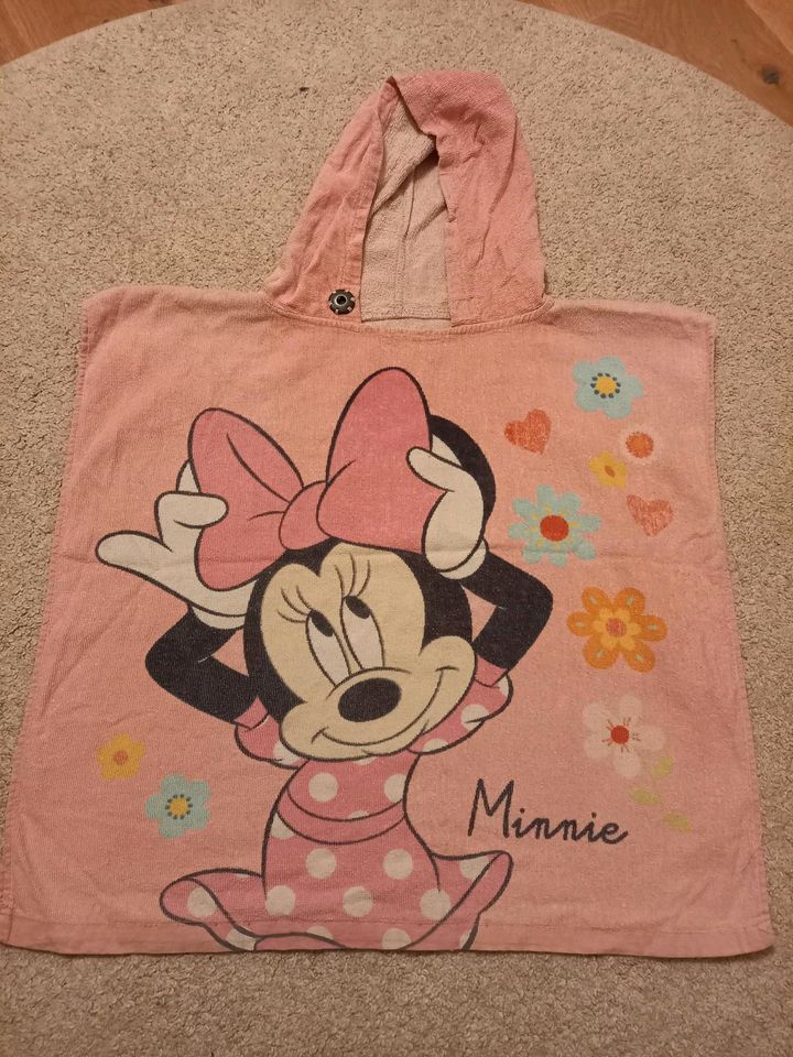 Kapuzen Badetuch Minnie in Brannenburg