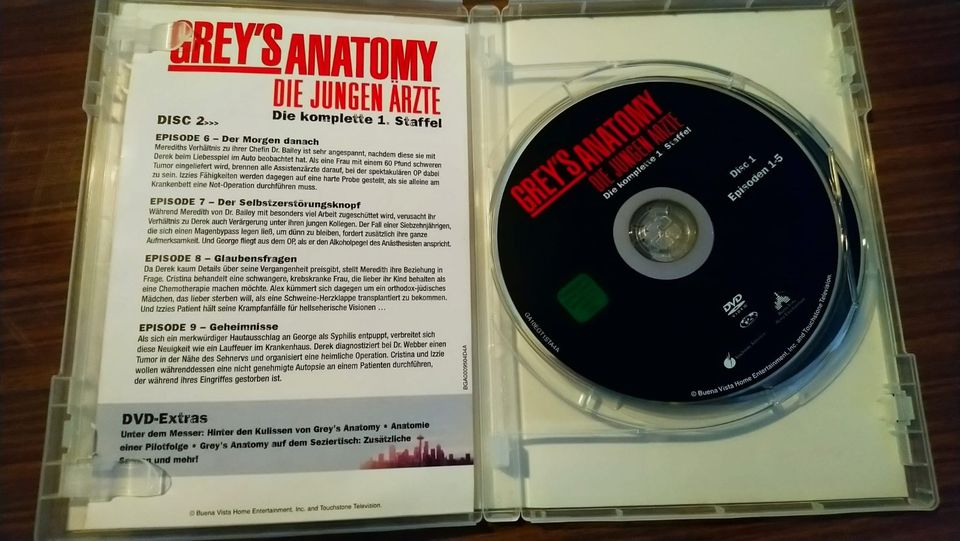 Filme DVD Sammlung Krimi Action Thriller Serie Greys Anatomie in Hannover