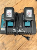 Makita Schnelles Dual Batterieladegerät und 2 x Akku 18v Nordrhein-Westfalen - Mönchengladbach Vorschau