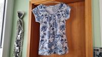 Noch wie neu: Weiß-blaues Shirt, Gr. S/M (eher S), Infinity Nordrhein-Westfalen - Brilon Vorschau