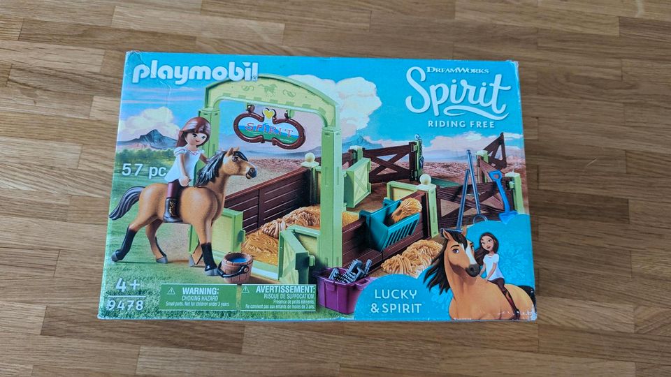Playmobil Spirit Pferdebox Lucky und Spirit in Potsdam