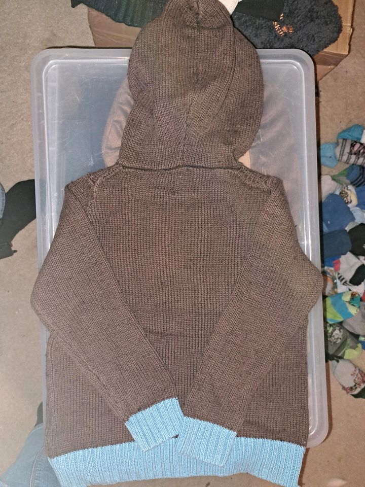 Mini Boden Pullover braun Totenkopf Gr. 104 in Rüsselsheim