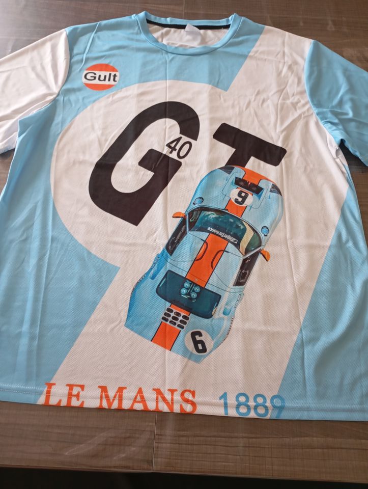 T-Shirt Herren "Gult-Le Mans" in Elsoff (Westerwald)