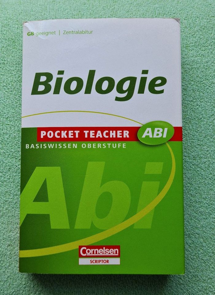 Biologie Pocket Teacher Basiswissen Oberstufe-ABI in Wolfen