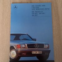 Mercedes Prospekt S-Klasse-Coupé (C126) 8.1988 Baden-Württemberg - Langenau Vorschau