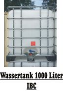 Regen-Wassertank IBC 1000 Liter auf Kunststoffpalette, so gut wie Niedersachsen - Ganderkesee Vorschau