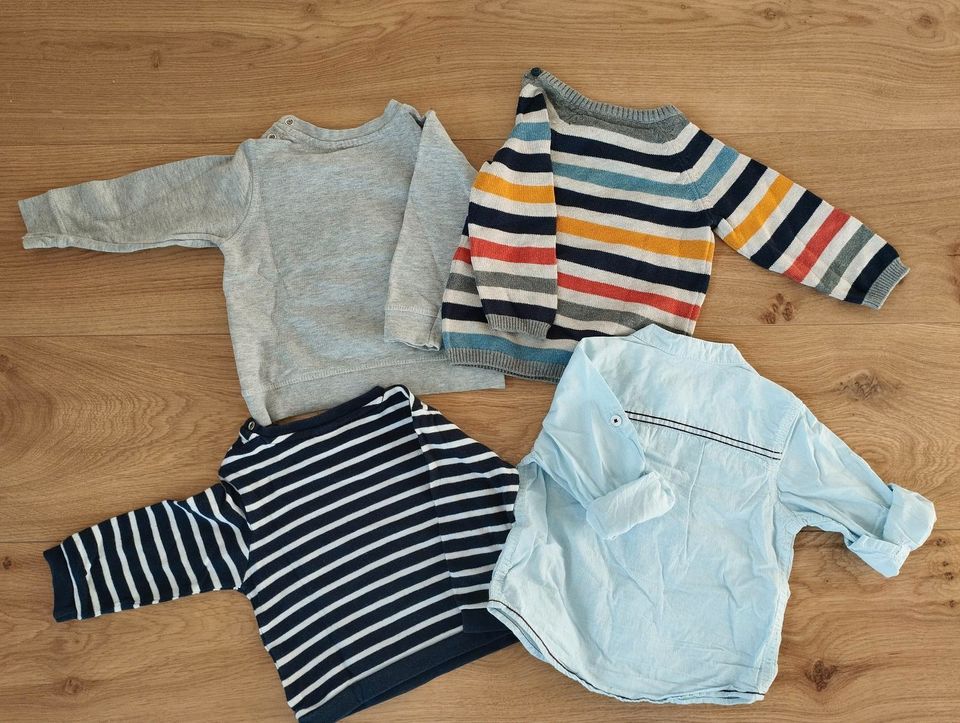 Oberteil Pullover Hemd Junge 74 H&M, Alana, S.Oliver Top! in Unterschneidheim