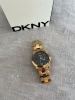 Damenuhr DKNY gold Edelstahl schwarz Armbanduhr Uhr Dithmarschen - Brunsbuettel Vorschau