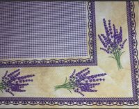 Tischdecke mit Lavendel 140x220cm (neu) Nordrhein-Westfalen - Spenge Vorschau