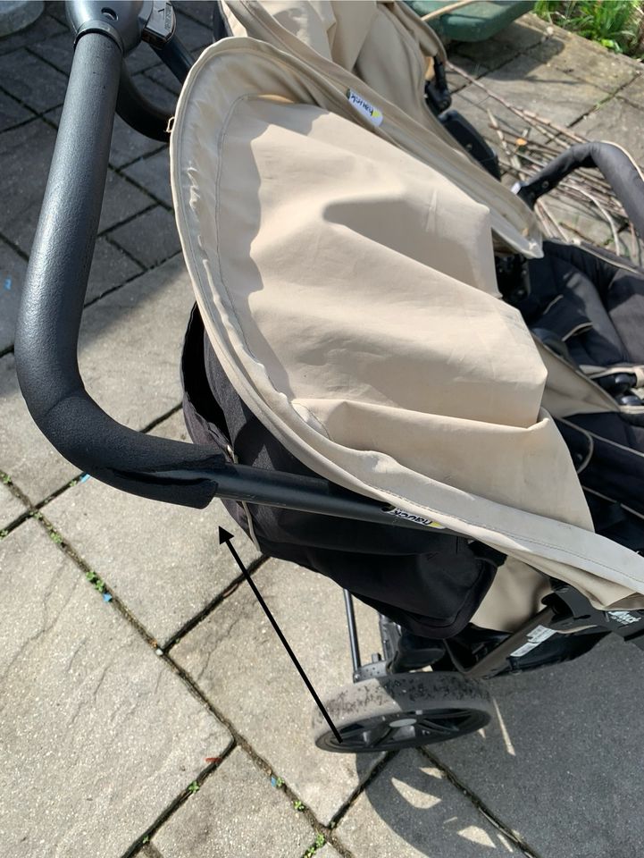 Geschwisterkinderwagen, Doppelkinderwagen Hauck in Deggendorf