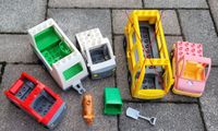 Lego duplo Auto Wohnwagenanhänger Kuh Mülltonne Schaufel Bayern - Neufahrn Vorschau